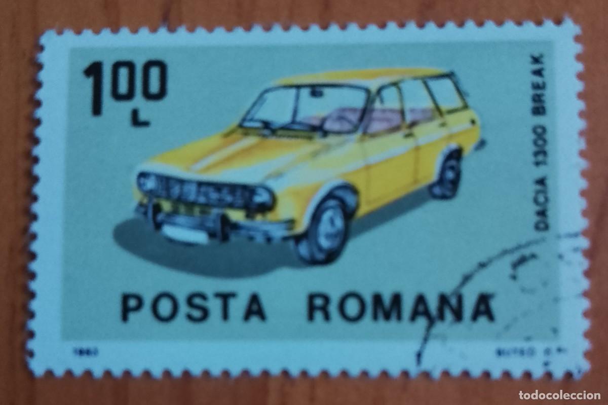 Selos: RUMANIA - V/F 1,00 - AUTOM&Oacute;VIL, COCHE, AUTO - A&Ntilde;O 1983- DACIA 1300 BREAK - VER DESCRIPCI&Oacute;N
