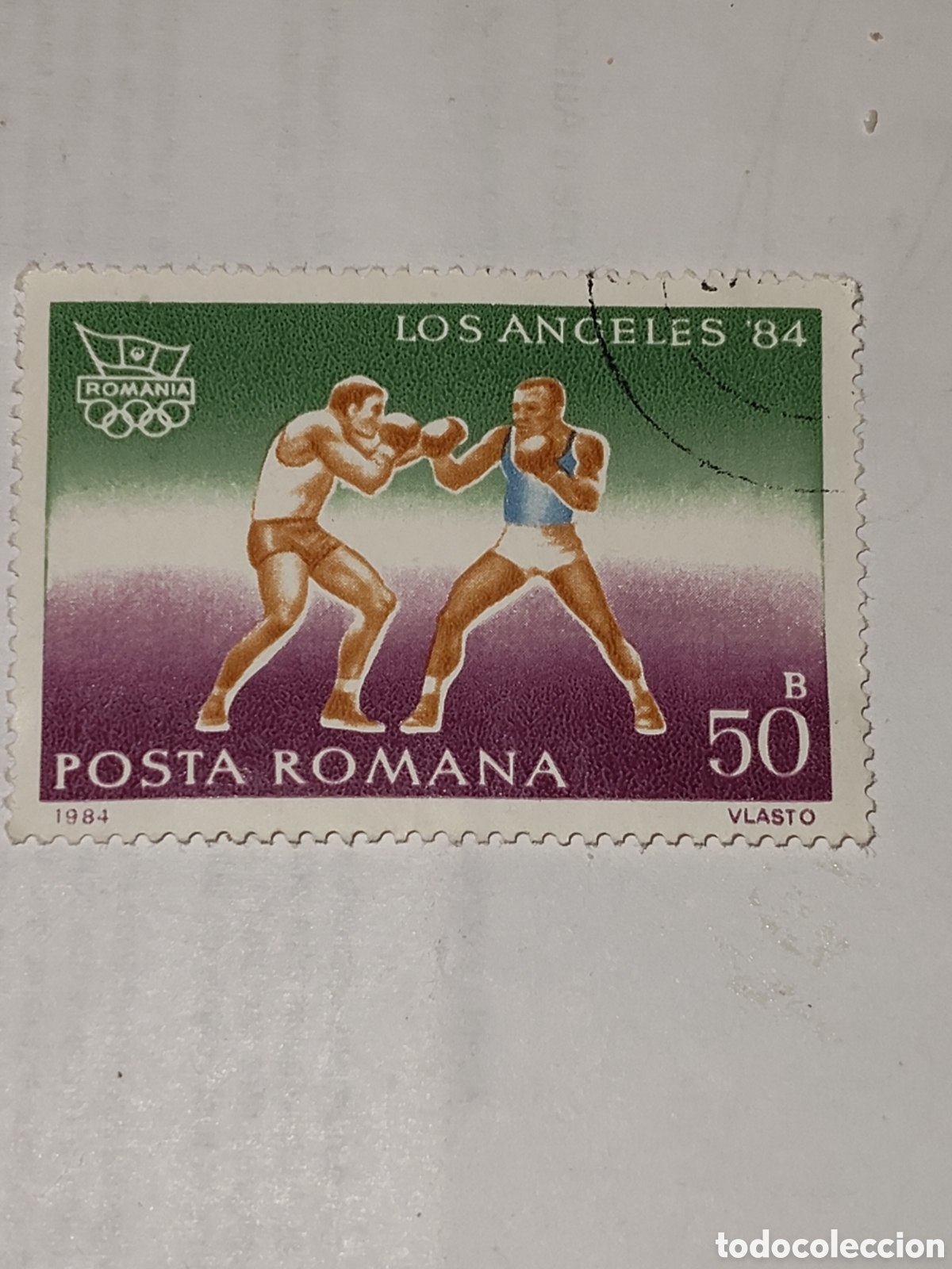 Francobolli: Sello de Ruman&iacute;a Juegos Ol&iacute;mpicos Los &Aacute;ngeles 1984