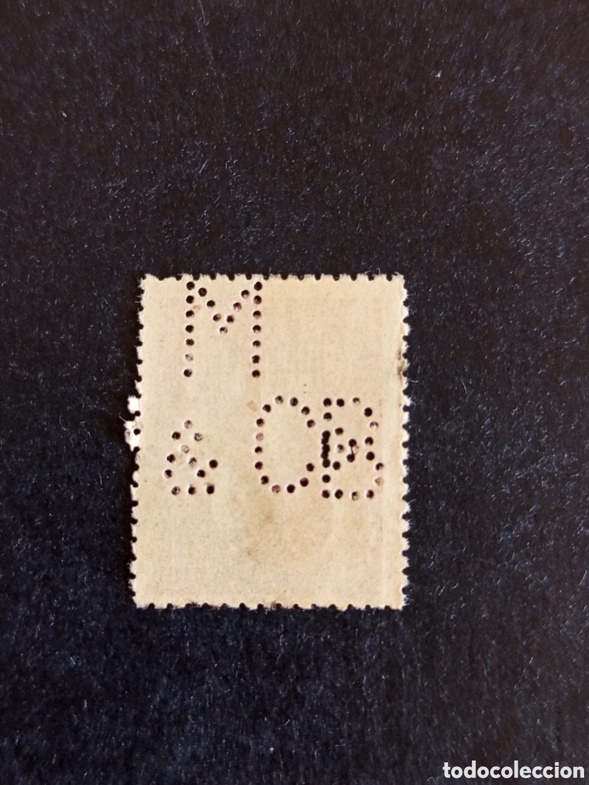 Sellos: Ruman&iacute;a, 1919. Rey Fernando I. Yv. 282 perforado. Pedido m&iacute;nimo 3 &euro;. Ver fotos.
