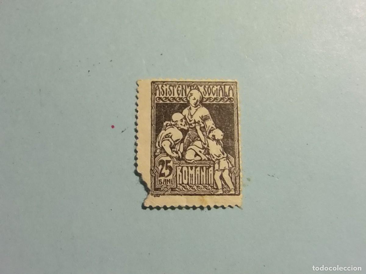 Sellos: BENEFICIENCIA RUMANIA 1921 - ASISTENCIA SOCIAL - ENFERMERA .