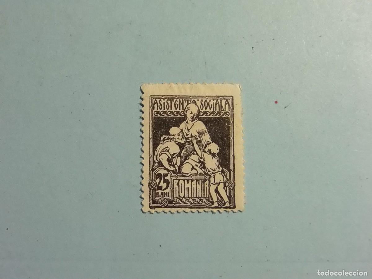 Sellos: BENEFICIENCIA RUMANIA 1921 - ASISTENCIA SOCIAL - ENFERMERA .