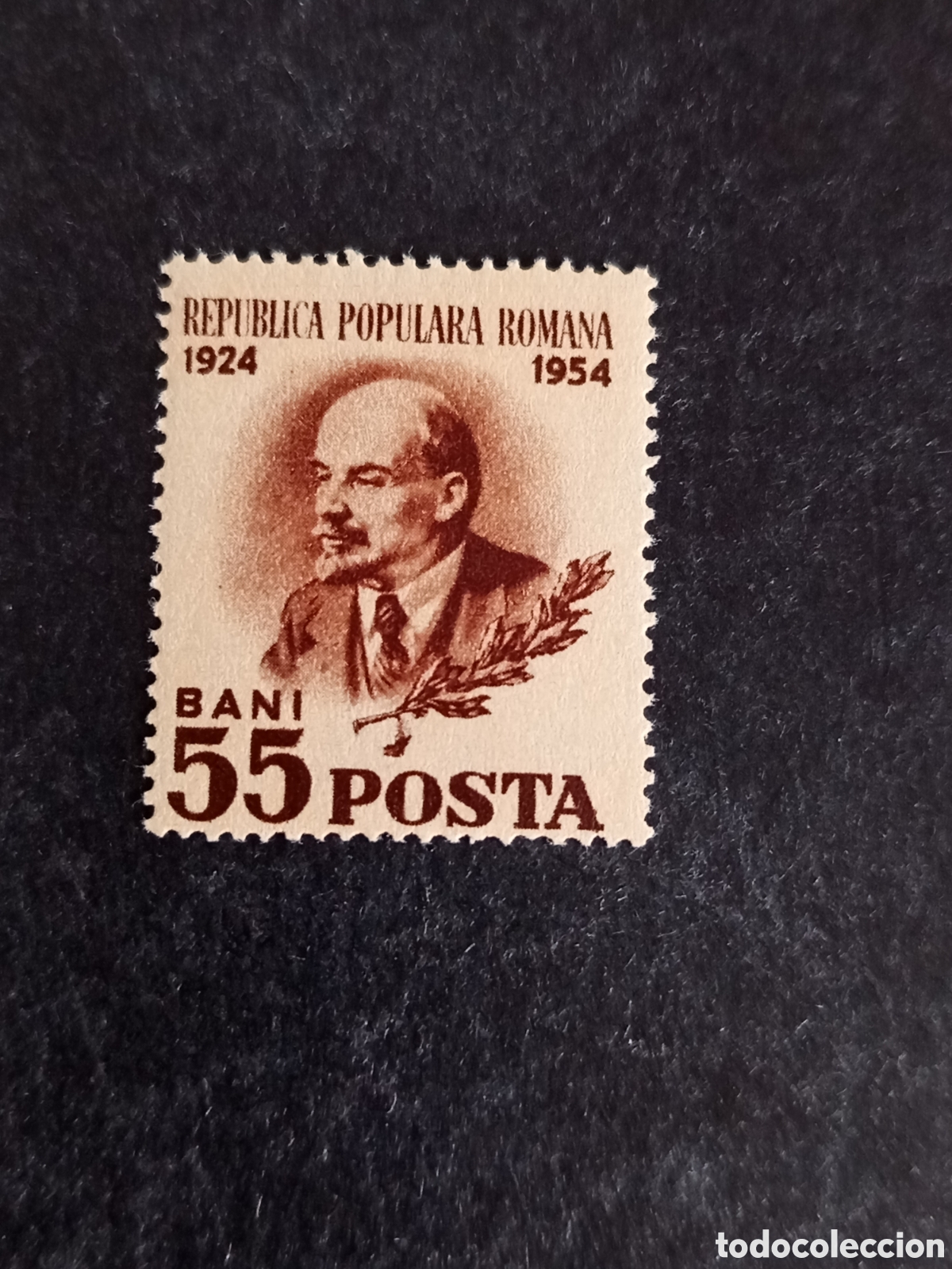 Sellos: Ruman&iacute;a, 1954. Lenin. Yv. 1336. Serie completa. Pedido m&iacute;nimo 3 &euro;. Ver fotos.