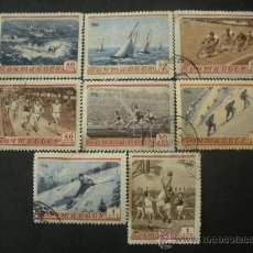 Sellos: RUSIA 1954 IVERT 1693/700 DEPORTES . Lote 27933150