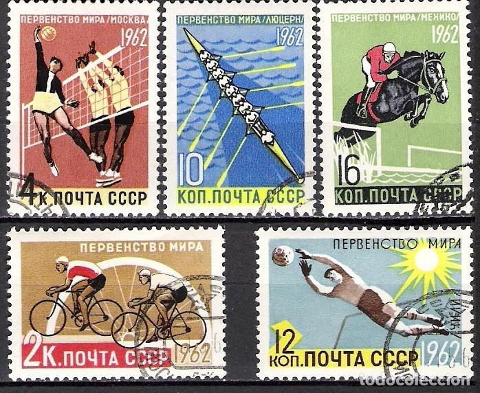 Sellos: RUSIA, URSS 1962 - USADO - Foto 1