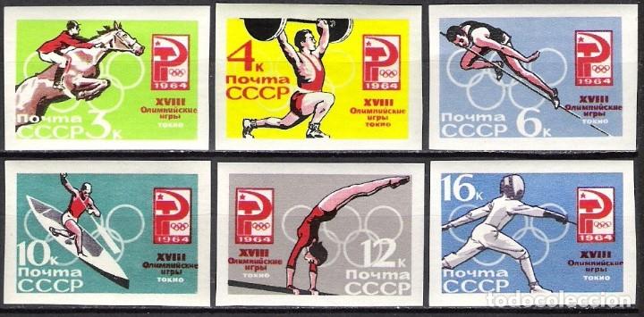 Sellos: RUSIA, URSS 1964 - NUEVO - Foto 1