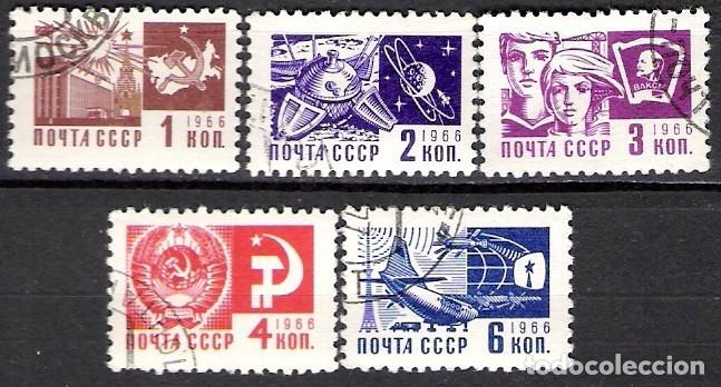 Sellos: RUSIA, URSS 1966 - USADO - Foto 1