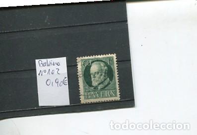 Sellos: SELLOS ANTIGUOS CLASICOS ALEMANIA ESTADOS ALEMANES BAVIERA BAYERN NUMERO 102