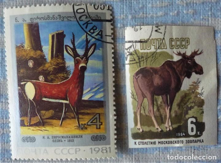 Sellos: DOS SELLOS DE RUSIA - Foto 1