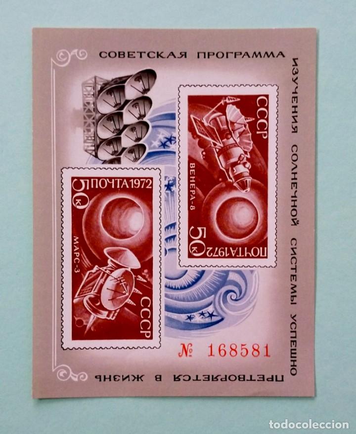 Sellos: URSS, MINI HOJAS, A&Ntilde;O 1972 - Foto 3
