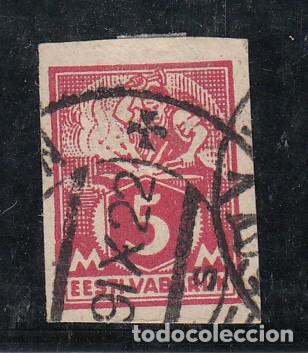Sellos: estonia .54b usada, - Foto 1