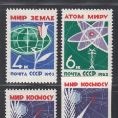 Sellos: RUSIA, 1963 YVERT Nº 2648 / 2650A /**/. Lote 310126888