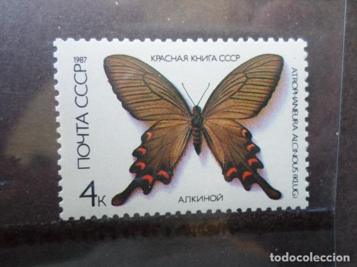 Sellos: +rusia, 1987, mariposas, Yvert 5376 - Foto 1