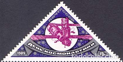 Timbres: &iexcl;&iexcl;OCASI&Oacute;N!! RUSIA URSS 1989 RESTO COLECCI&Oacute;N MNH** D&iacute;a de la Cosmon&aacute;utica. 5942