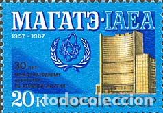 Timbres: &iexcl;&iexcl;OCASI&Oacute;N!! RUSIA URSS 1987 RESTO COLECCI&Oacute;N MNH** 30 Aniversario de la Agencia Internacional de Ener