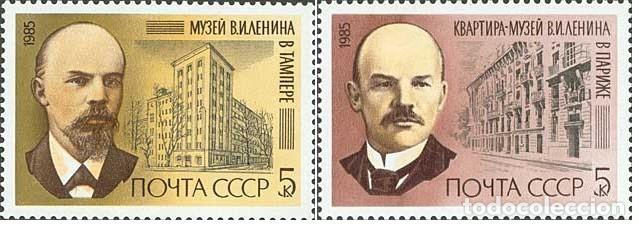 Sellos: &iexcl;&iexcl;OCASI&Oacute;N!! RUSIA URSS 1985 RESTO COLECCI&Oacute;N MNH** 115 Aniversario del Nacimiento de VILenin. 5502-55