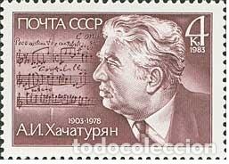 Sellos: &iexcl;&iexcl;OCASI&Oacute;N!! RUSIA URSS 1983 RESTO COLECCI&Oacute;N MNH**80 Aniversario de AI Khachaturyan. 5274