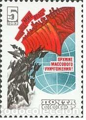 Sellos: &iexcl;&iexcl;OCASI&Oacute;N!! RUSIA URSS 1983 RESTO COLECCI&Oacute;N MNH**Desarme nuclear. 5327