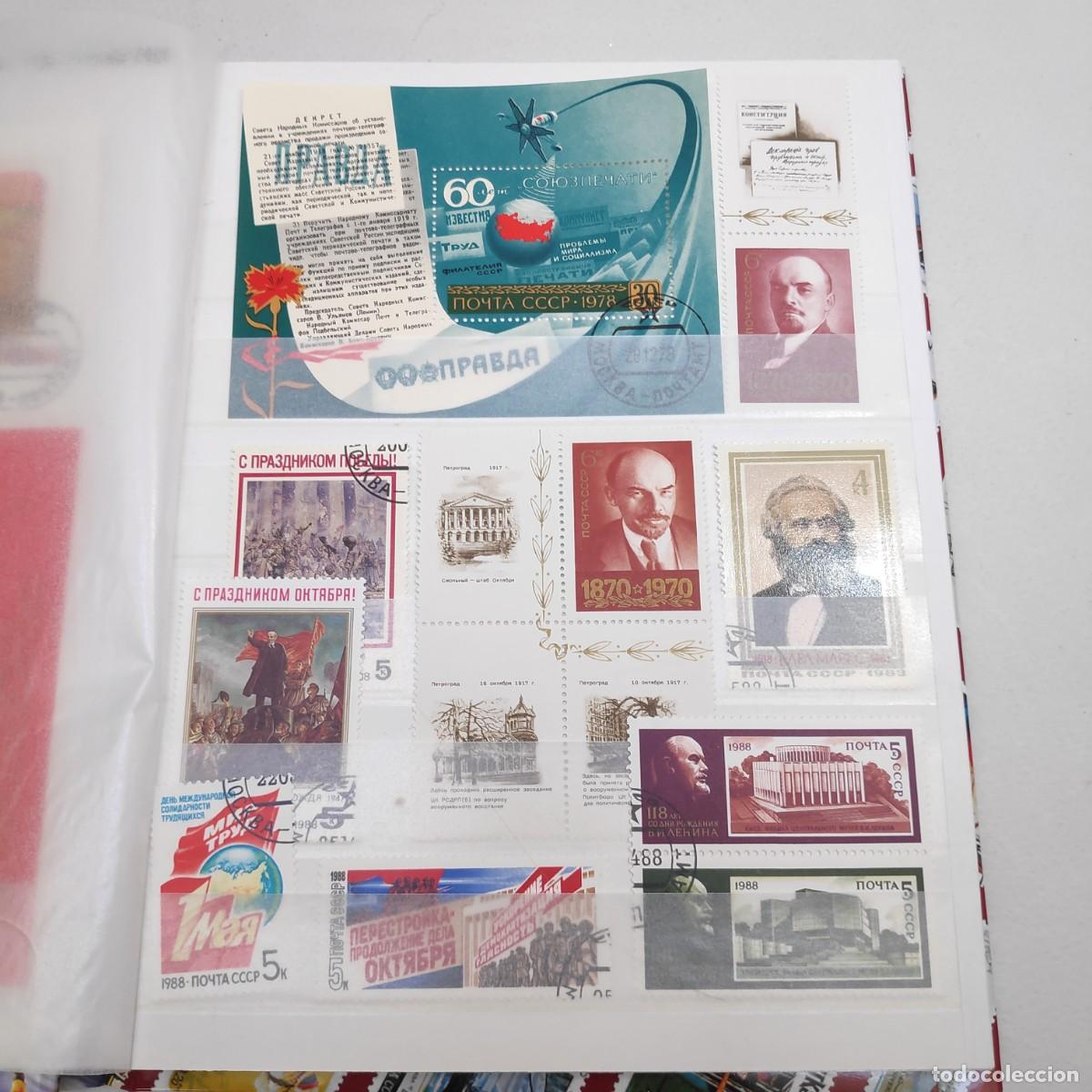 Sellos: &Aacute;bum de sellos URSS CCCP - Foto 3