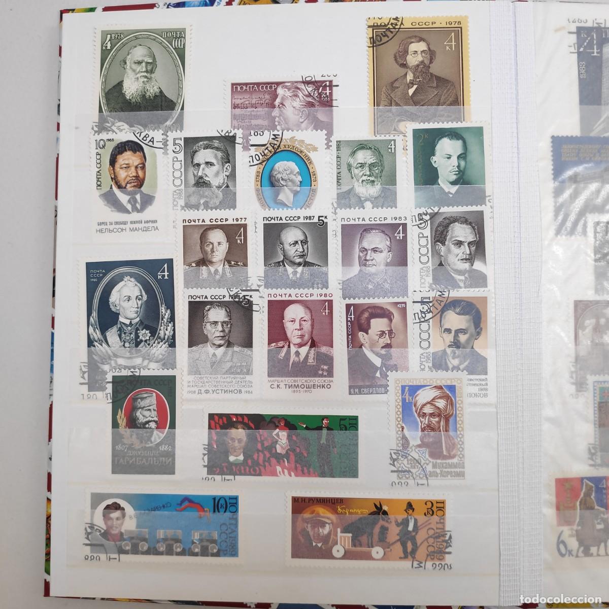 Sellos: &Aacute;bum de sellos URSS CCCP - Foto 4