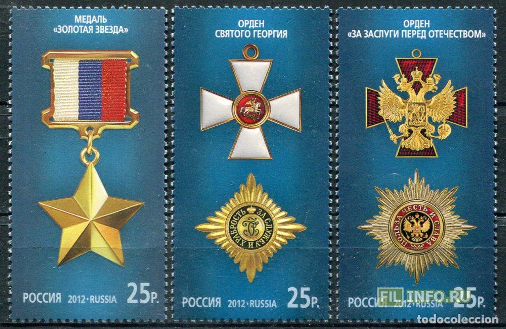 Sellos: Rusia 2012 Pedidos MNH - Foto 1