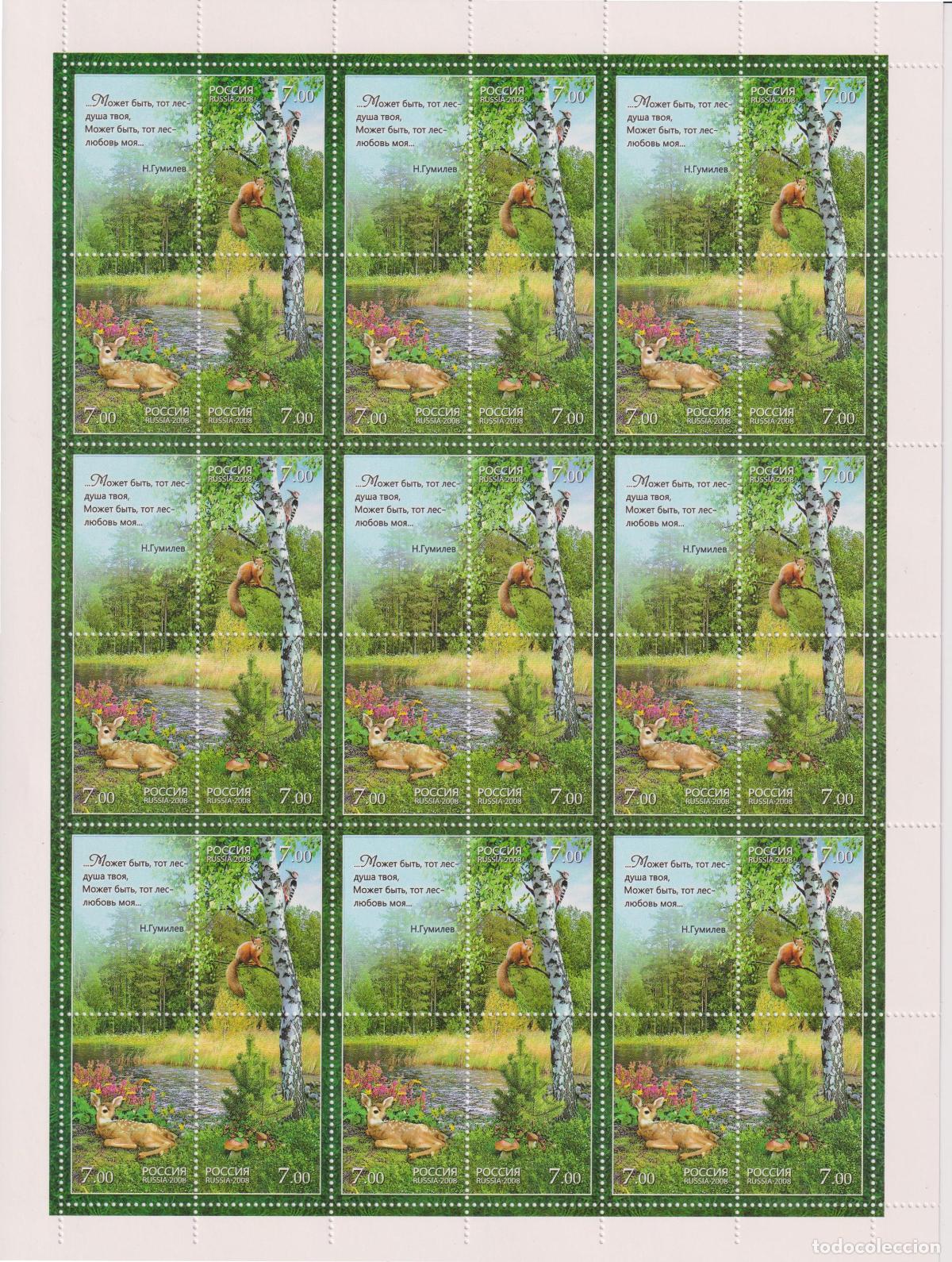 Sellos: Rusia 2008 Flora MNH - Foto 1