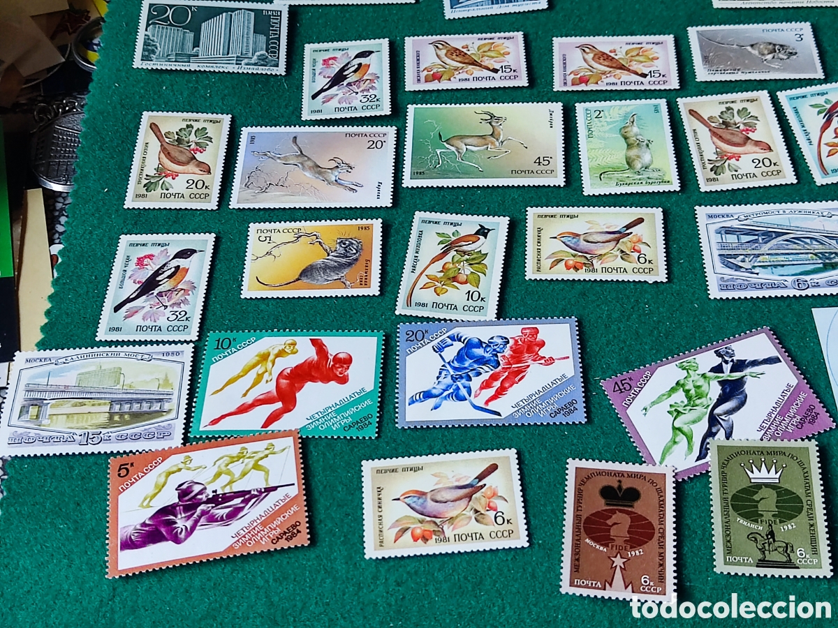 Sellos: Sellos de CCCP antigua uni&oacute;n sovi&eacute;tica - Foto 5