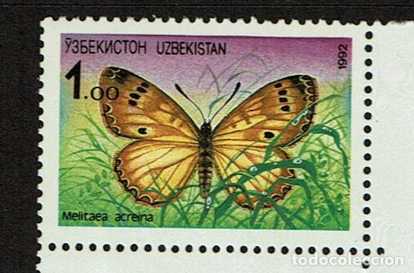 Sellos: Sello Mariposa 1992 URSS - Foto 1