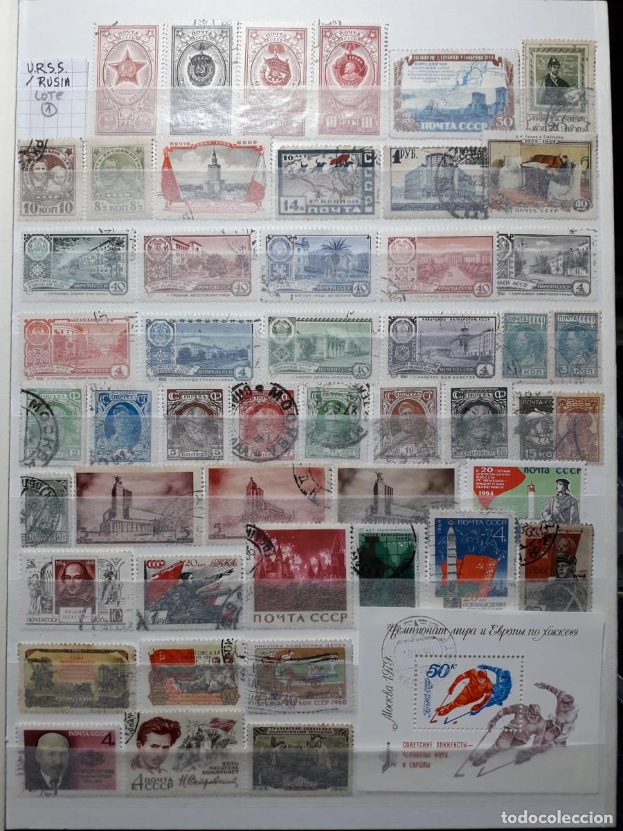 Sellos: Lote de 950 sellos de URSS . - Foto 1
