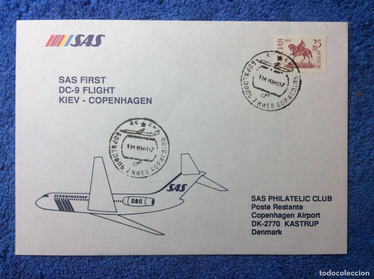 Sellos: RUSIA 1992 CARTA CIRCULADA (1BBH54) - Foto 1
