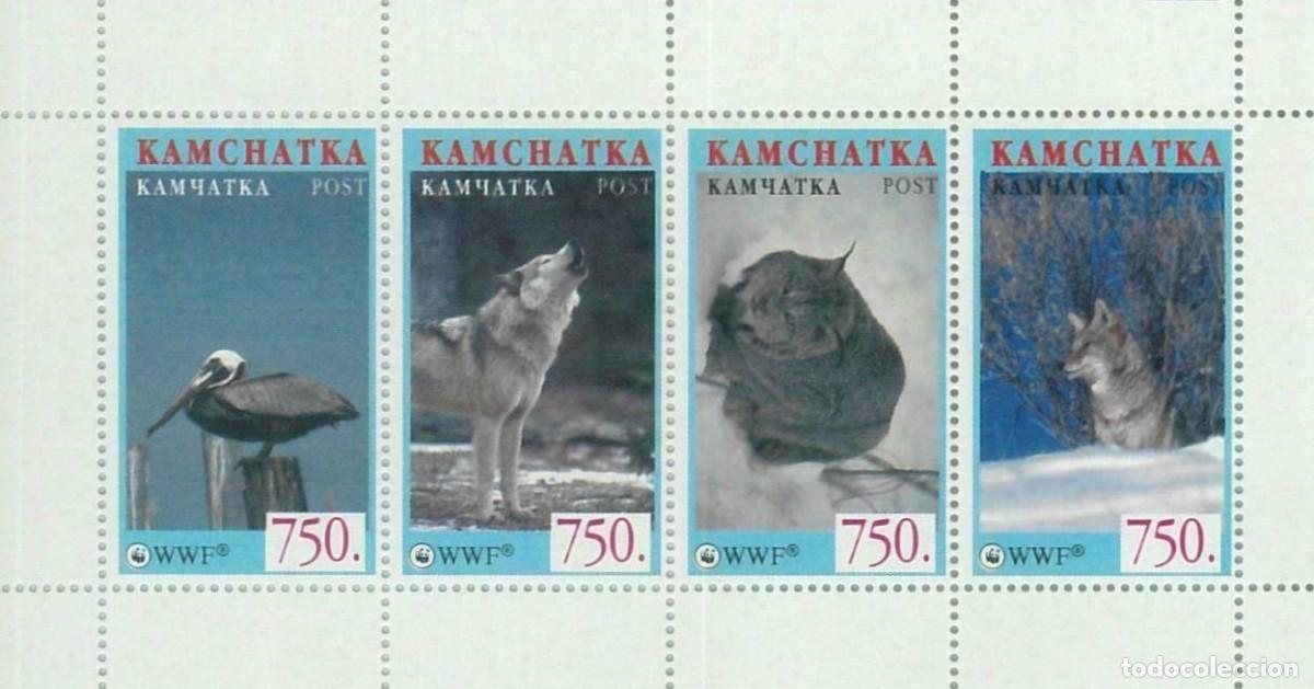 Briefmarken: KAMCHATKA 1999 SHEET MNH WWF FAUNA MAMIFEROS LOBOS WOLVES LOUPS AVES BIRDS FELINOS FELINES WILDLIFE