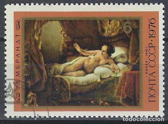 Sellos: UNI&Oacute;N SOVI&Eacute;TICA 1976 - PINTURAS DE REMBRANDT - USADO