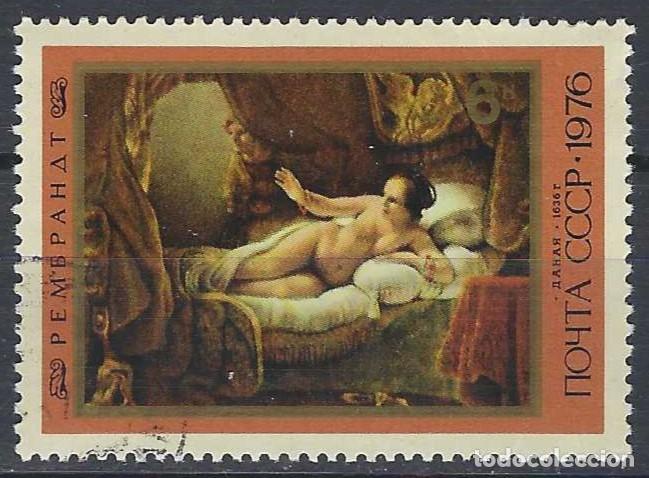 Sellos: UNI&Oacute;N SOVI&Eacute;TICA 1976 - PINTURAS DE REMBRANDT - USADO