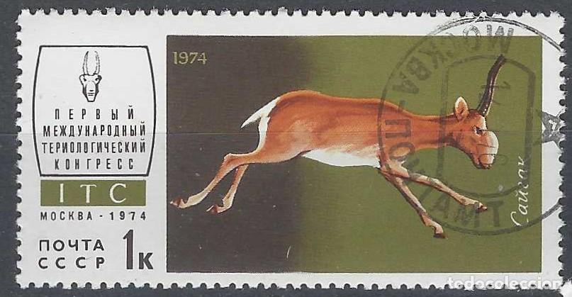 Sellos: UNI&Oacute;N SOVI&Eacute;TICA 1974 - FAUNA - USADO