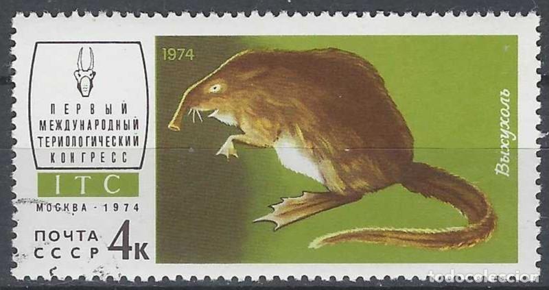 Sellos: UNI&Oacute;N SOVI&Eacute;TICA 1974 - FAUNA - USADO