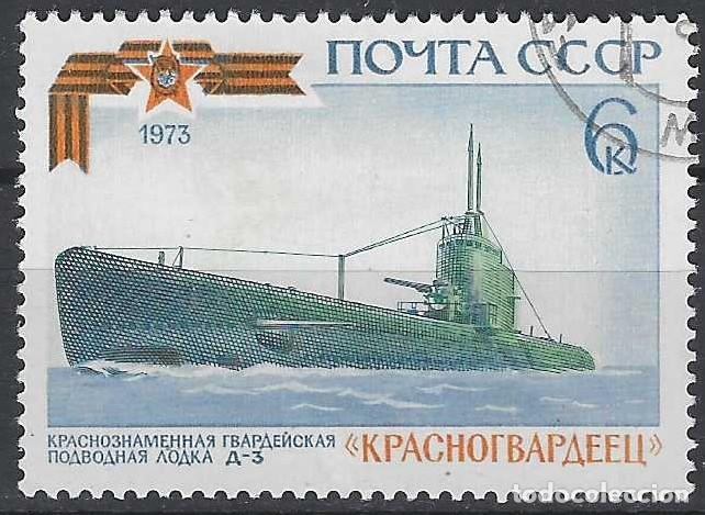 Sellos: UNI&Oacute;N SOVI&Eacute;TICA 1973 - BARCOS - USADO - Foto 1