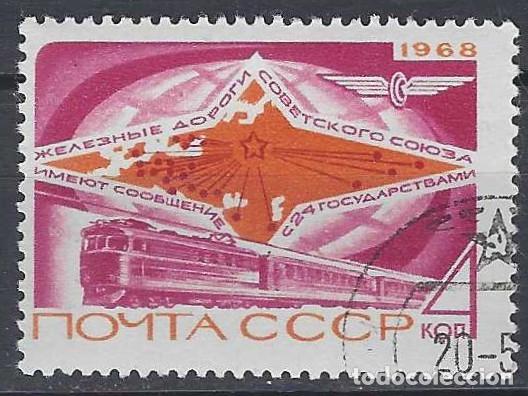 Sellos: UNI&Oacute;N SOVI&Eacute;TICA 1968 - USADO