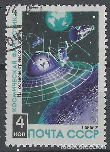 Sellos: UNI&Oacute;N SOVI&Eacute;TICA 1967 - ESPACIO - USADO