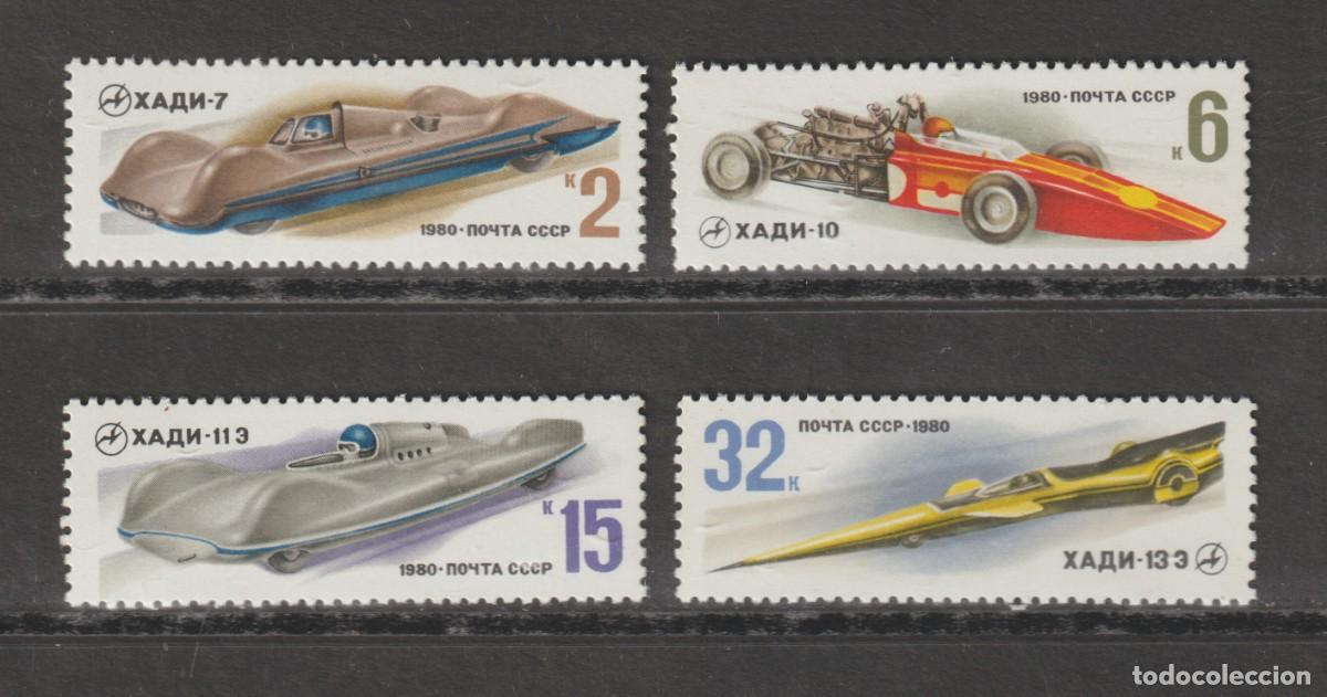 Sellos: Russia USSR 1980 - Michel 4982/4985 mnh**