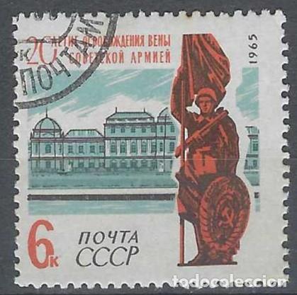Sellos: UNI&Oacute;N SOVI&Eacute;TICA 1965 - USADO - Foto 1