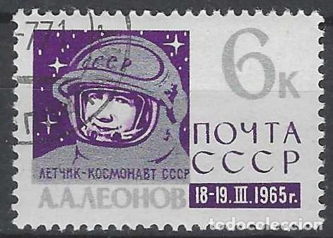 Sellos: UNI&Oacute;N SOVI&Eacute;TICA 1965 - ESPACIO - USADO