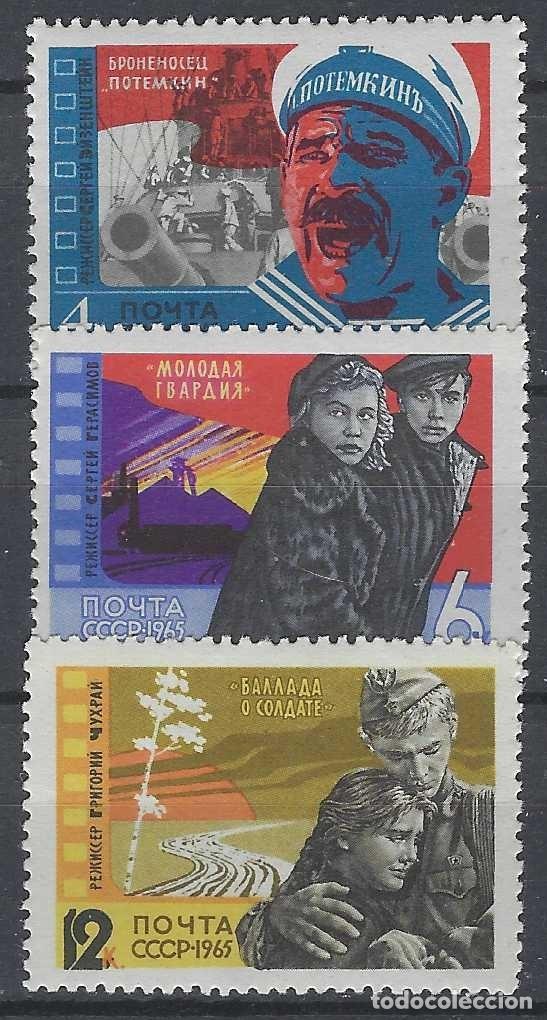 Sellos: UNI&Oacute;N SOVI&Eacute;TICA 1965 - CINE SOVI&Eacute;TICO, S.COMPLETA - MNH**