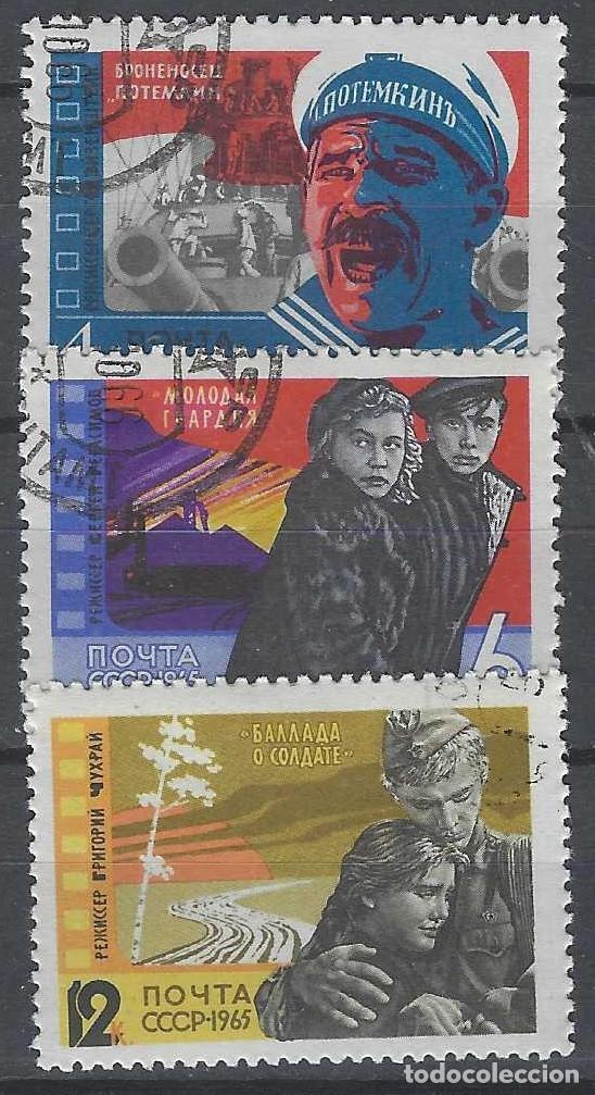 Sellos: UNI&Oacute;N SOVI&Eacute;TICA 1965 - CINE SOVI&Eacute;TICO, S.COMPLETA - USADOS