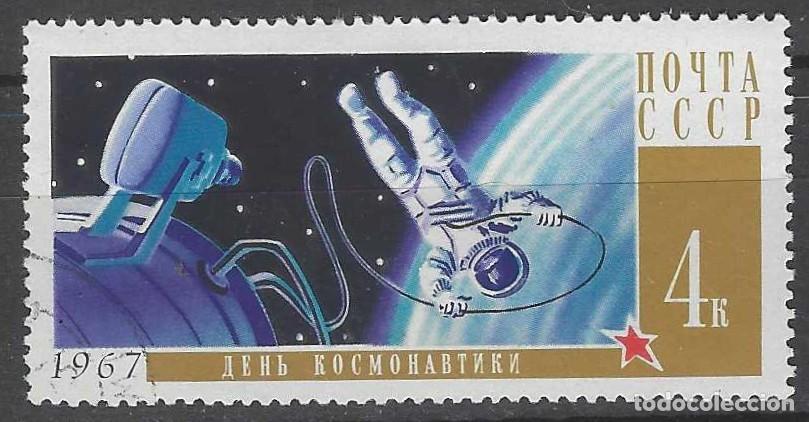 Sellos: UNI&Oacute;N SOVI&Eacute;TICA 1967 - ESPACIO - USADO