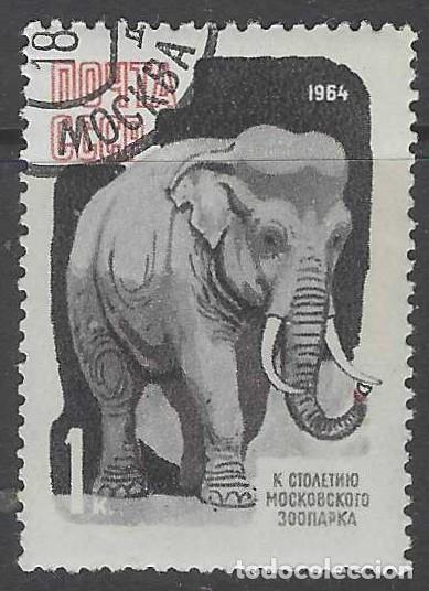 Sellos: UNI&Oacute;N SOVI&Eacute;TICA 1964 - FAUNA - USADO