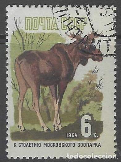 Sellos: UNI&Oacute;N SOVI&Eacute;TICA 1964 - FAUNA - USADO