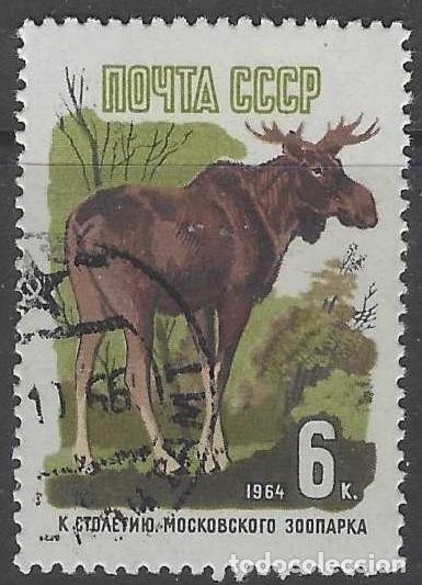 Sellos: UNI&Oacute;N SOVI&Eacute;TICA 1964 - FAUNA - USADO