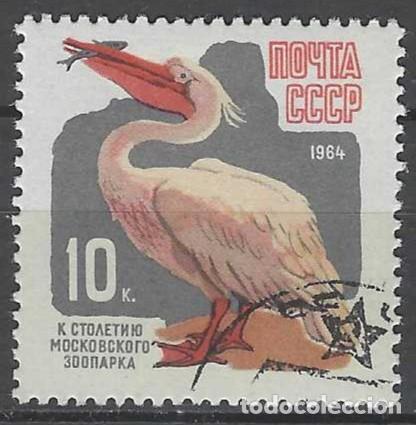 Sellos: UNI&Oacute;N SOVI&Eacute;TICA 1964 - FAUNA - USADO