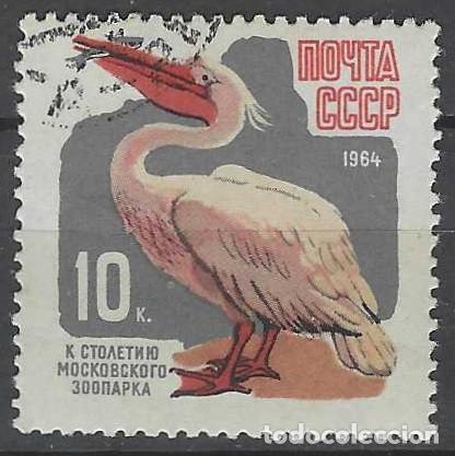 Sellos: UNI&Oacute;N SOVI&Eacute;TICA 1964 - FAUNA - USADO
