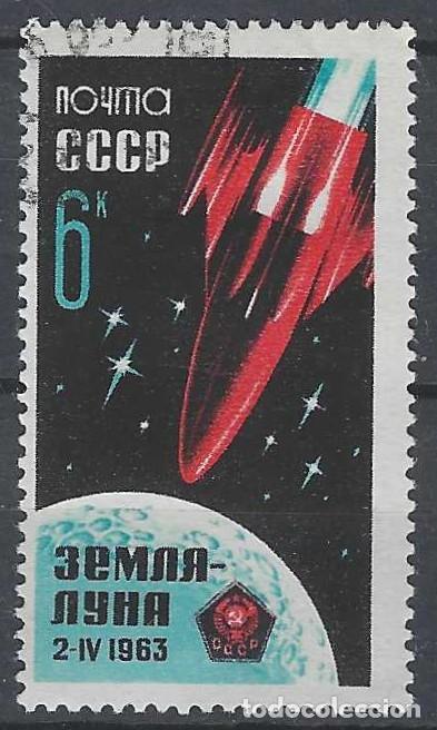 Sellos: UNI&Oacute;N SOVI&Eacute;TICA 1963 - ALUNIZAJE DEL &rdquo;LUNA-9&rdquo; - USADO