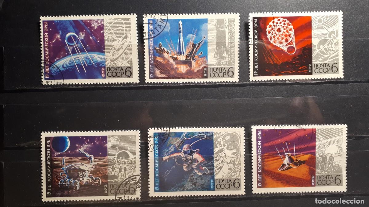 Sellos: RUSIA. A&Ntilde;O 1972. &deg;. YVERT 3.870/5